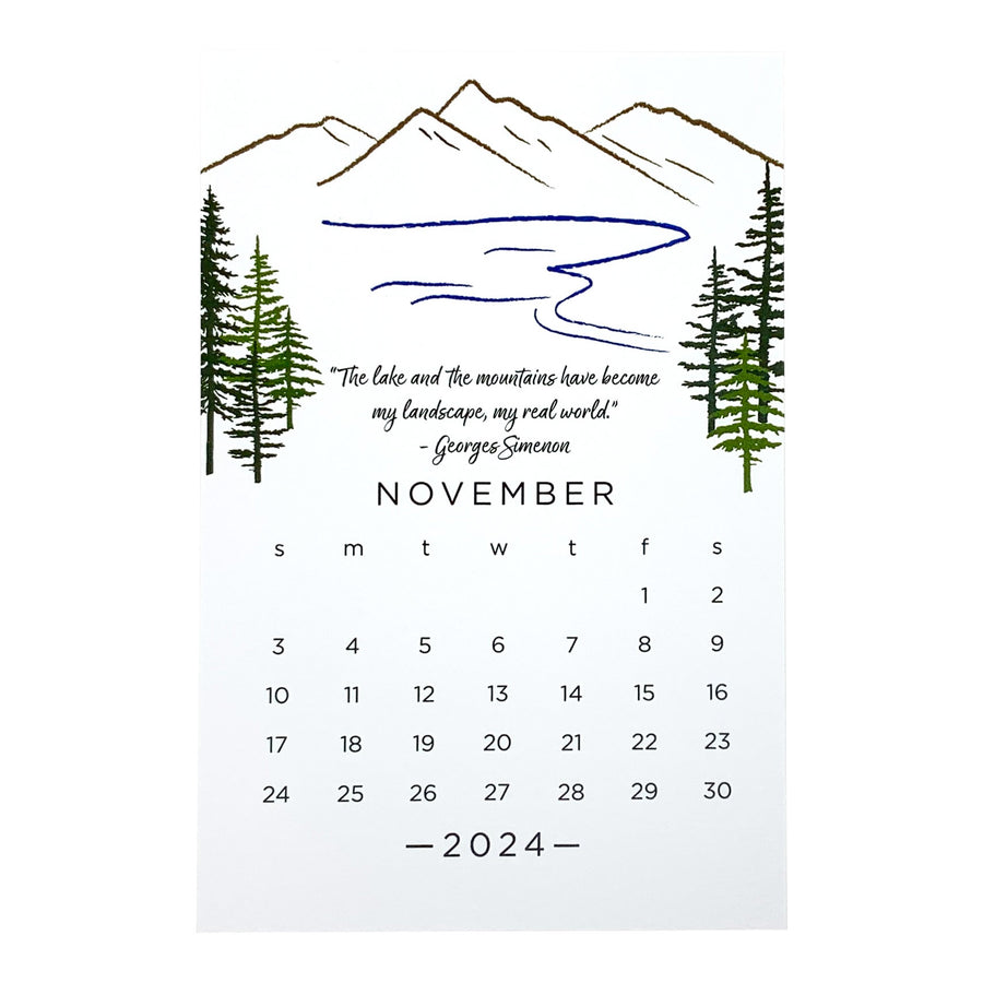 2024 Large Desk Calendar