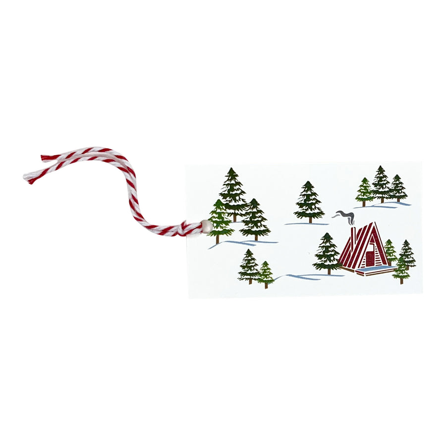Gift Tags ~ Winter Cabin