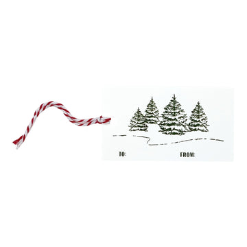 Gift Tags ~ Winter Pines