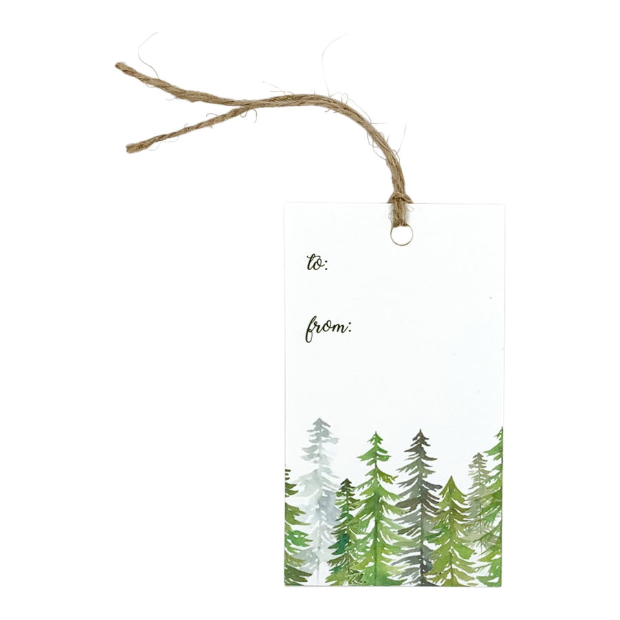 Gift Tags ~ Evergreens
