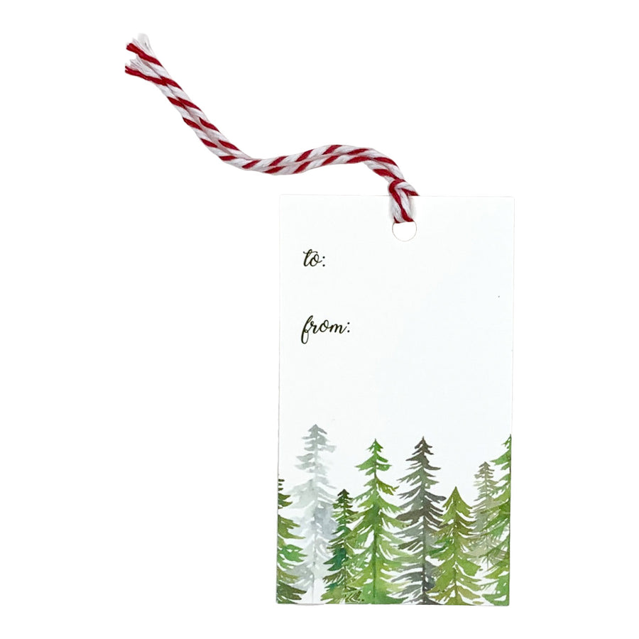 Gift Tags ~ Evergreens