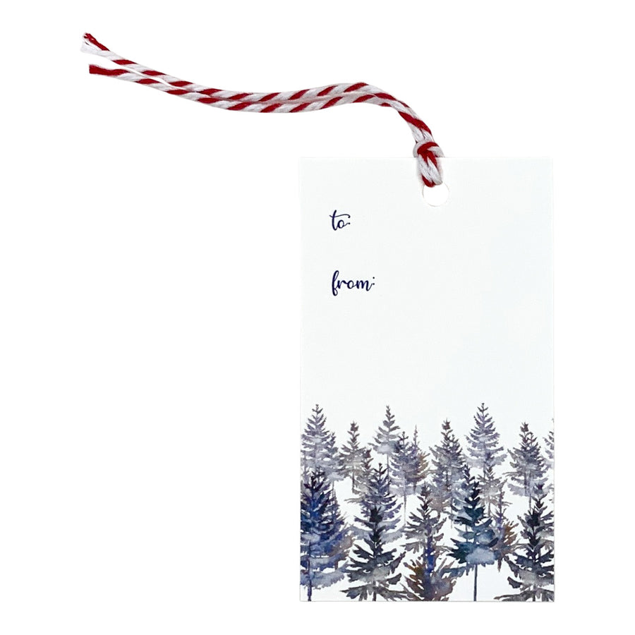 Gift Tags ~ Winter Watercolor
