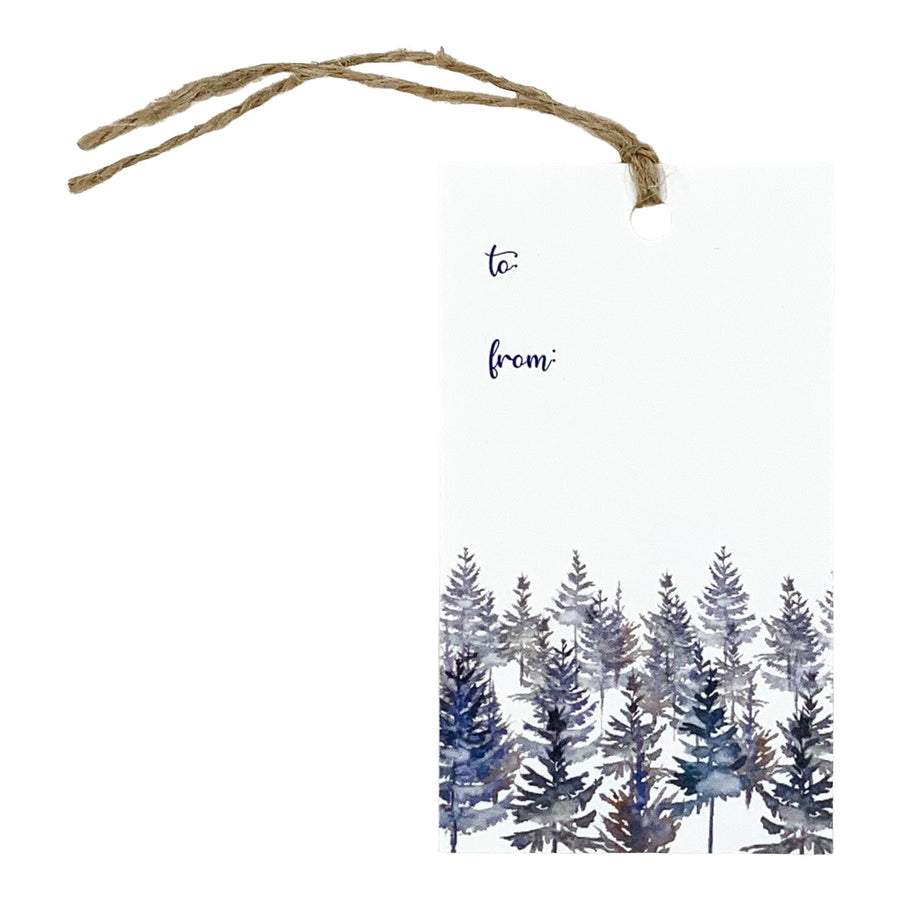 Gift Tags ~ Winter Watercolor