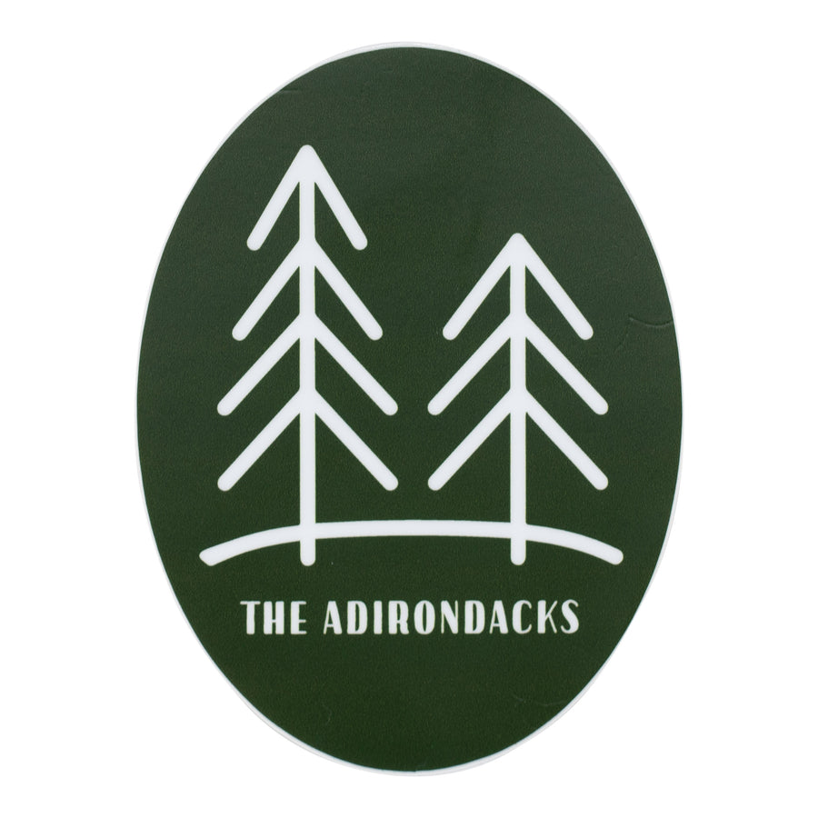 Sticker ~ Twin Trees, The Adirondacks