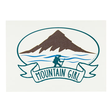Postcard ~ Mountain Girl