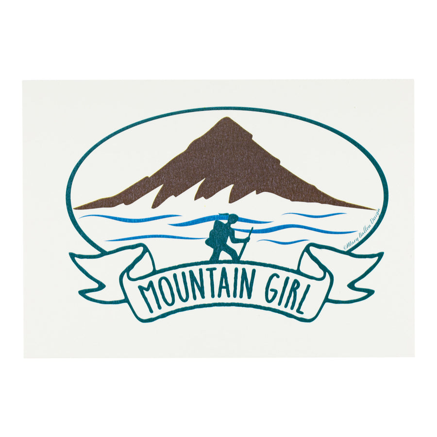 Postcard ~ Mountain Girl