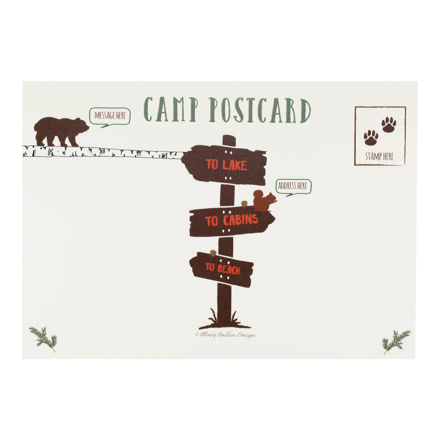 Postcard ~ Camp Postcard
