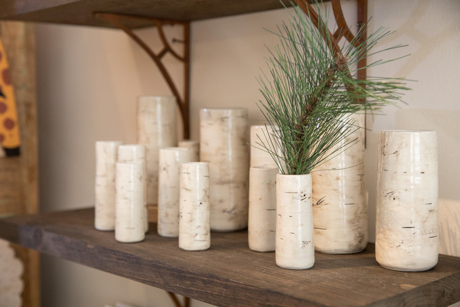 Birch Vases
