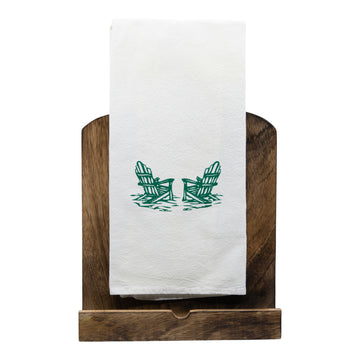 Tea Towel ~ Adirondack Chairs